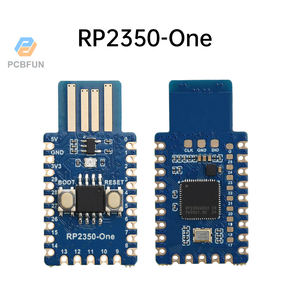 Pcbfun Rp2350-One 4Mb Flash Microcontroller Development Board Based On ...