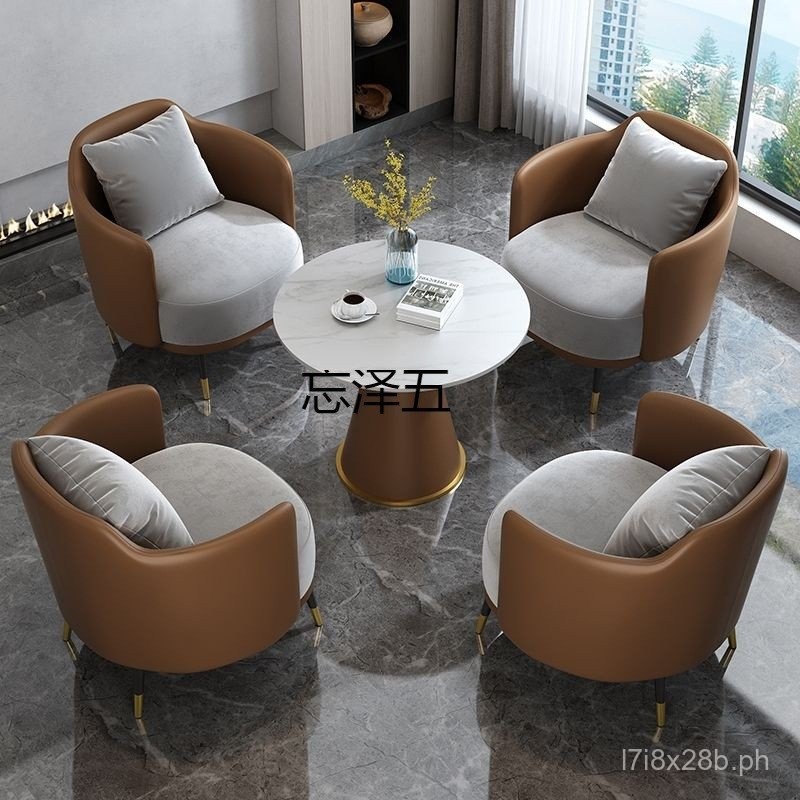 JZ Nordic Negotiation Table and Chair Combination Sales Office ...