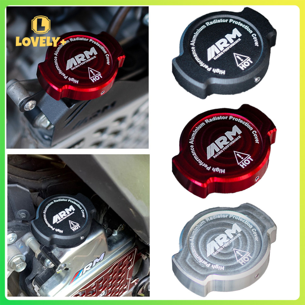 Arm Universal Radiator Cap NMAX AEROX PCX VARIO CBR Motorcycle Aluminum ...