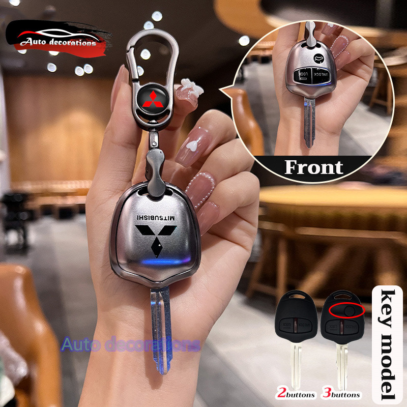 Mitsubishi car key case For Mitsubishi pajero mirage lancer outlander ...