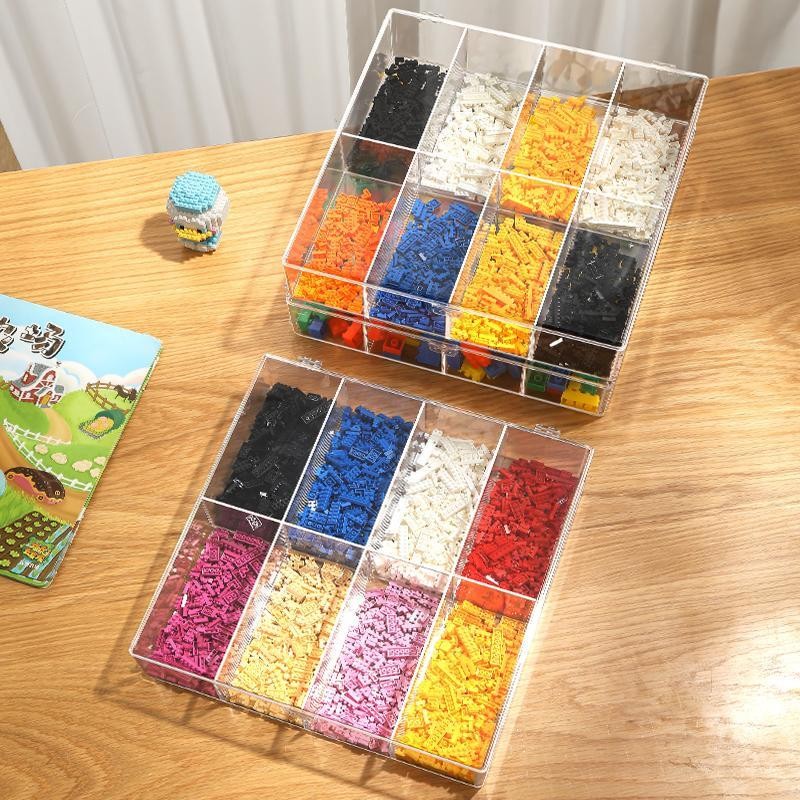 Tidy-up Lego Classification Compartment Toy Display Basket Small ...