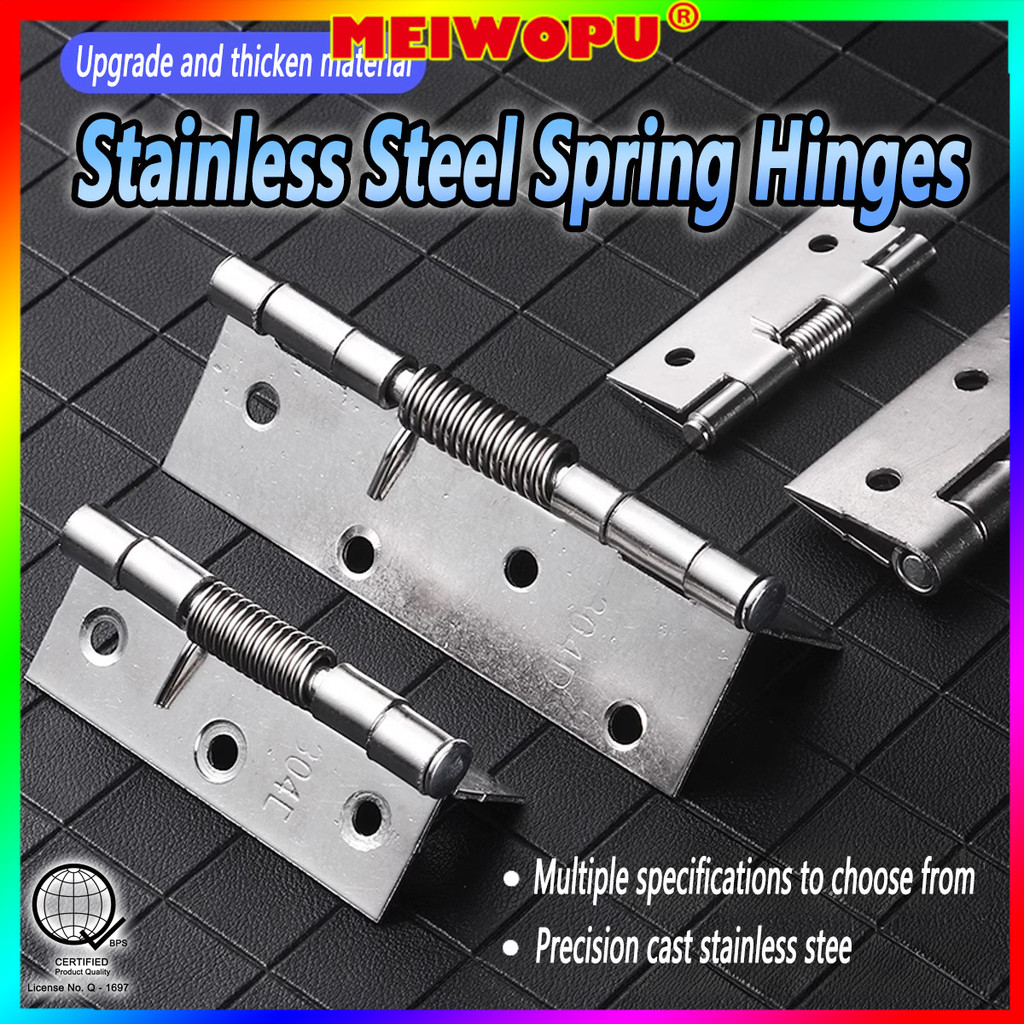 Stainless Steel Spring Hinges Door Closers Automatic Return Belt ...