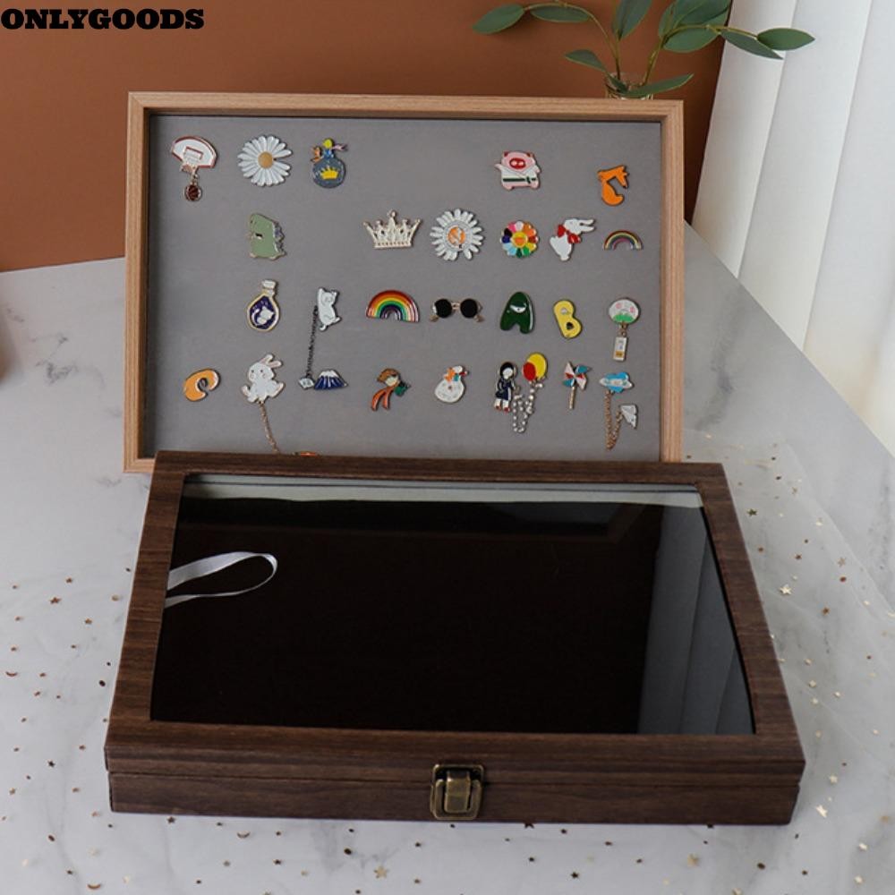 ONLY Badge Storage Box, High-Capacity Pu Medal Display , Transparent ...