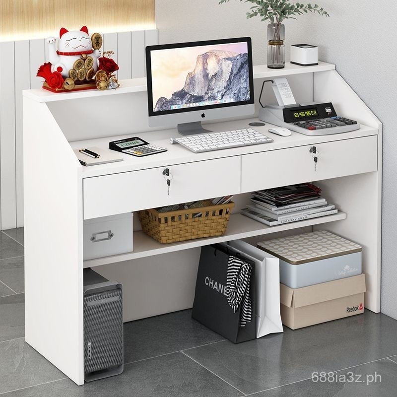 Bar Counter Cashier Small Simple Counter Company Reception Desk Beauty ...