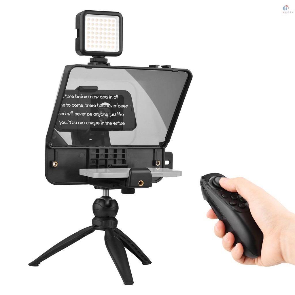 Andoer Intervie Portable Dslr Camera Kit With Led Prompter Kit With A10 ...
