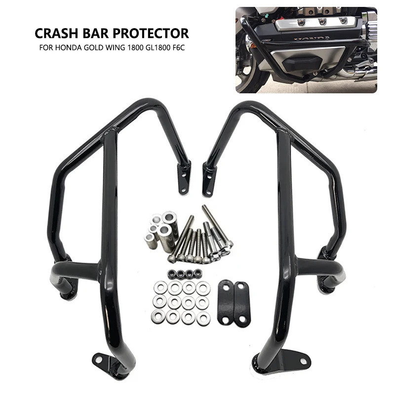 For HONDA Gold Wing 1800 GL1800 Engine Guard Crash Bar Bars Bumper ...