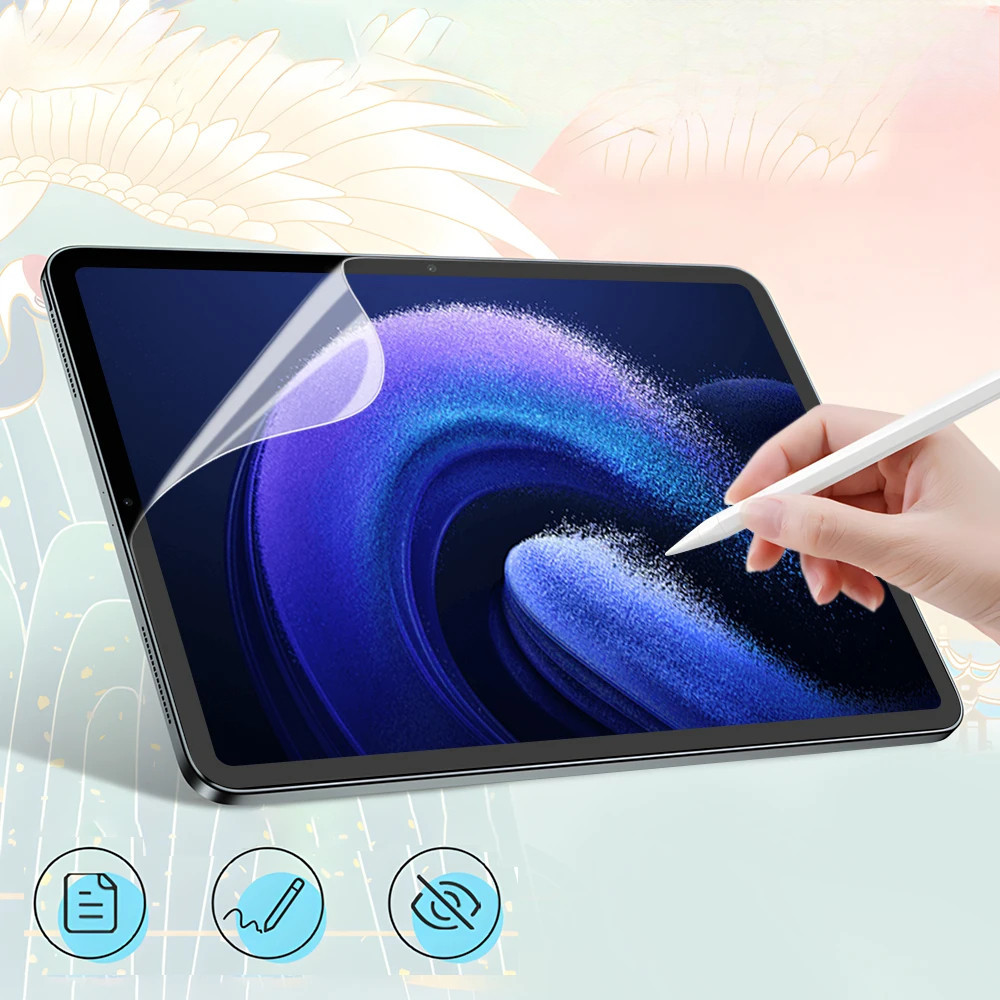 AYSOW 2 Pezzi Pellicola Protettiva Effetto Carta Per Xiaomi Pad 6 Max 14 Pollici – PET Opaca Per Scrivere E Disegnare, Anti-impronta