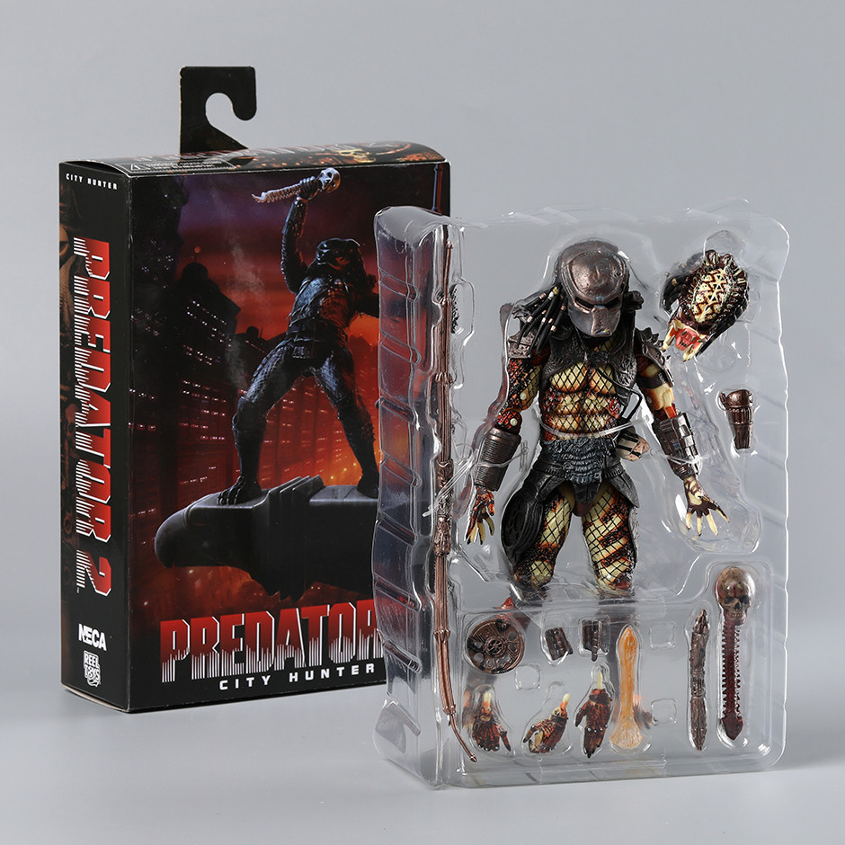NECA Predator 2 Ultimate City Hunter Action Figure PVC Model Toys Doll ...