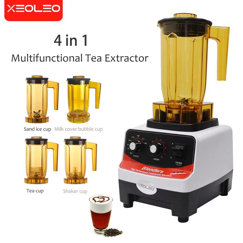 XEOLEO 4 in 1 Tea Breawing Machine Bubble Tea Teapresso Machine ...