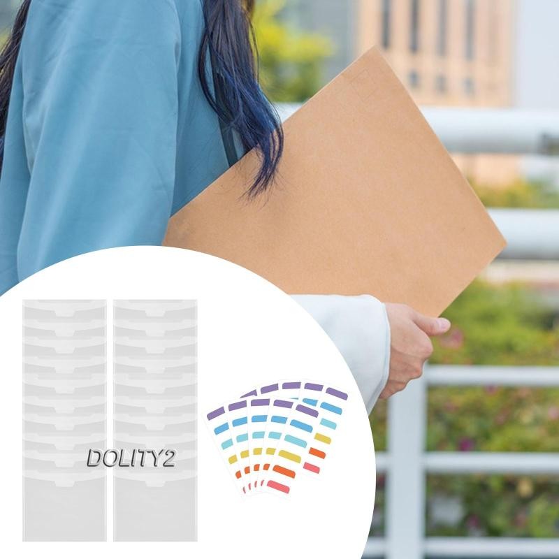 [Dolity2] 36 Pieces Document Folders File Envelopes Waterproof Portable ...