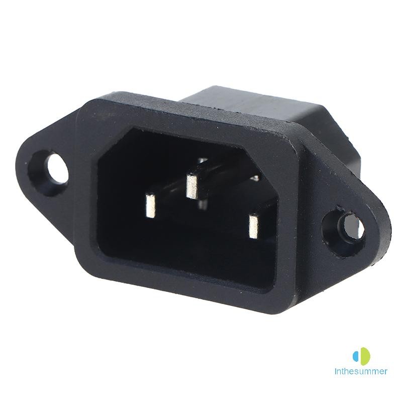 ITHT> AC-04 Socket 250V 10A 3-pin With Ears For Electric Car Computer ...