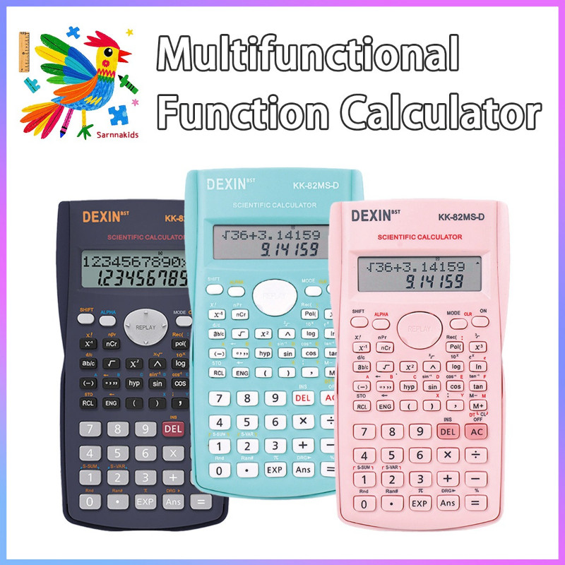 Multifunctional Scientific Calculator with Battery Student Simple ...