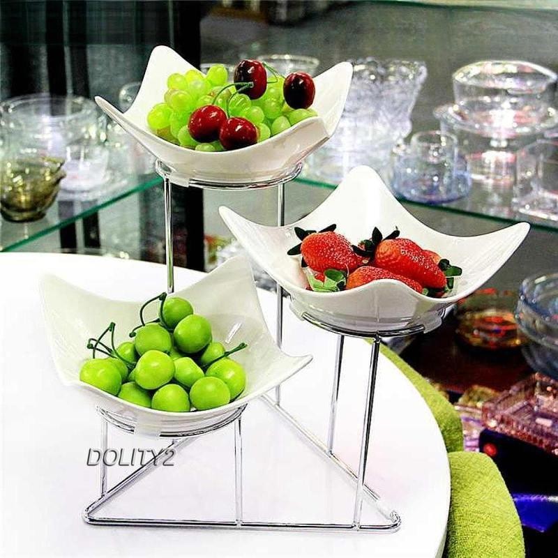 FELTECHELECTR Bowl Display Stand Decorative Plate Stands For Party Holder Holders - View #8