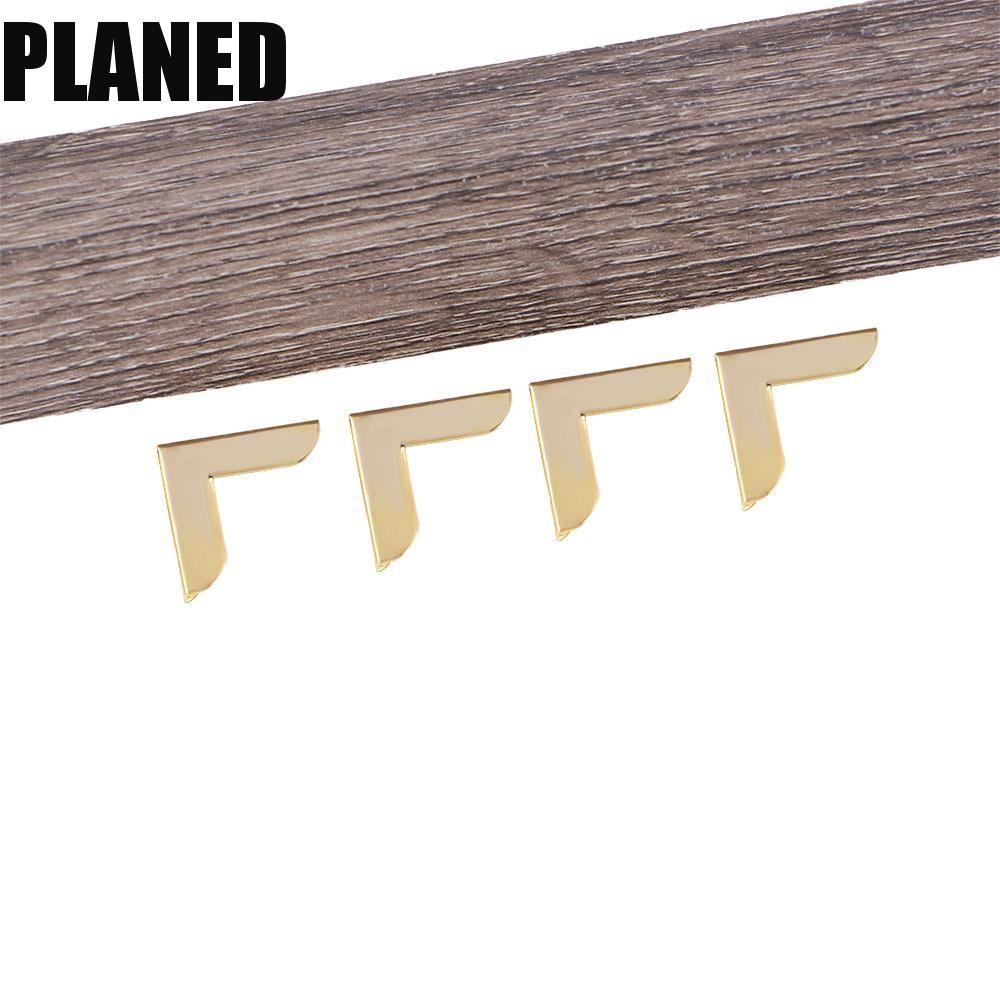 PLANED Corner Protectors Metal Crafts Fits 4mm Thick Furniture Hardware ...