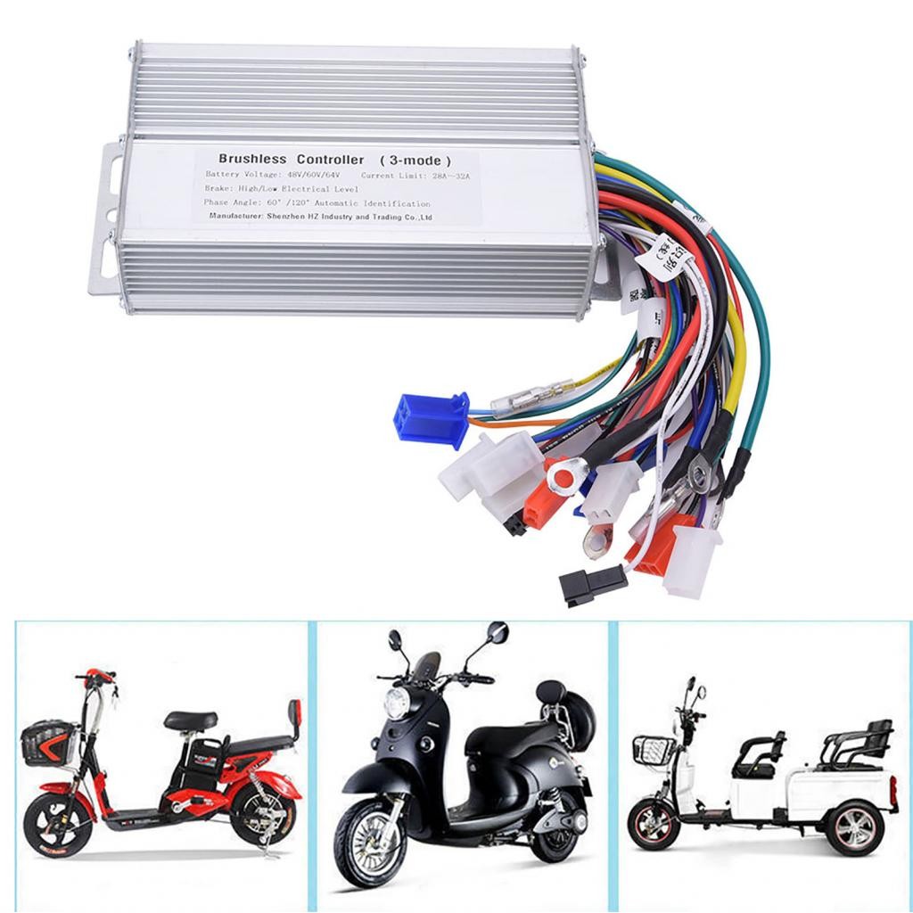 Gugushop 48V 60V 64V 1000W-1500W Electric Brushless Speed Motor ...