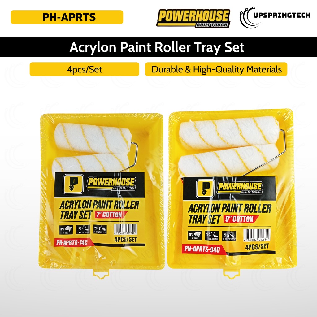 Powerhouse 4pcs Acrylon Paint Roller Set – 7