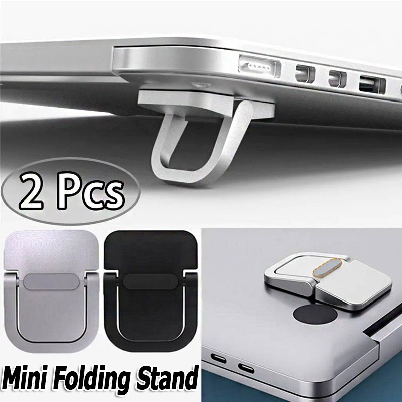 1/2Pcs Efficient Laptop Folding Stands / Invisible Mini Laptop Feet ...