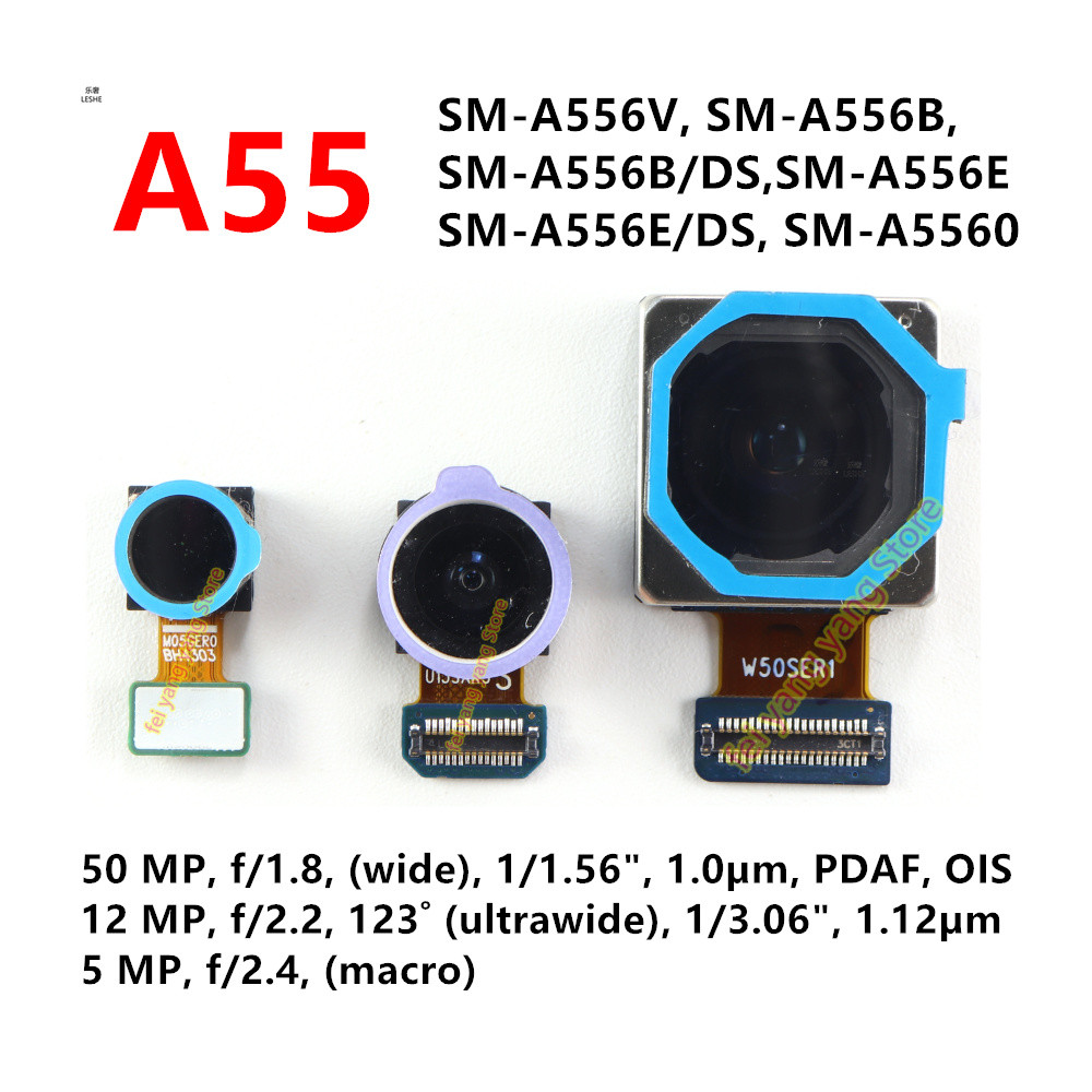 Rear View Back Camera For Samsung Galaxy A55 5G A556 50MP Main Backside