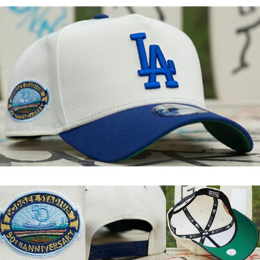 MLB 9f..orty A-Frame Los Angeles Dodgers Kelly Green Snapback Hat ...