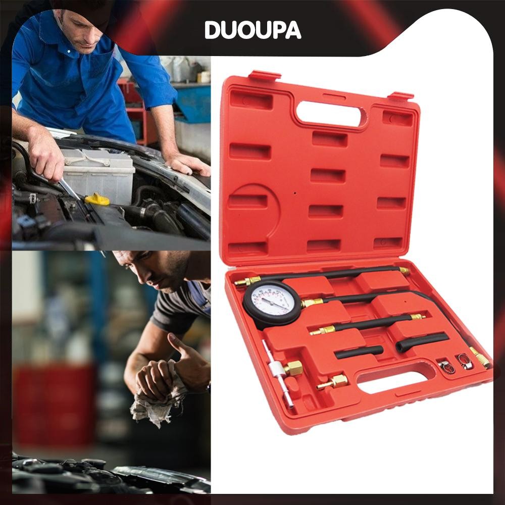 Depisuta 9 Teiliges Turbo System Lecktest Set, Turbo Boost Lecktest Kit Turbolader Luftdruck Boost Lecktest Kit Turbo System Boost Druck Lecktest Tester