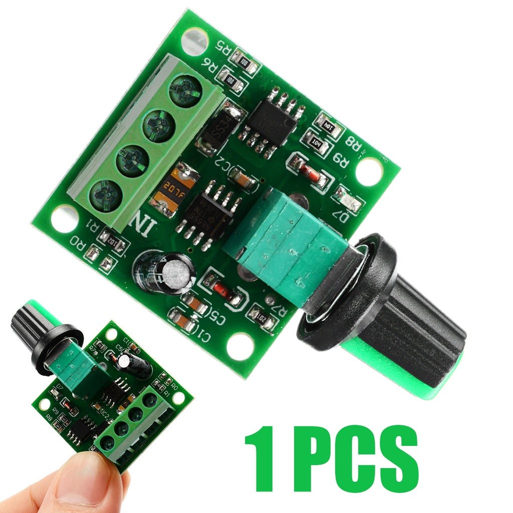 NEW Motor Speed Controller DC 1.8V 3V 5V 6V 12V Adjustable Drive Module ...
