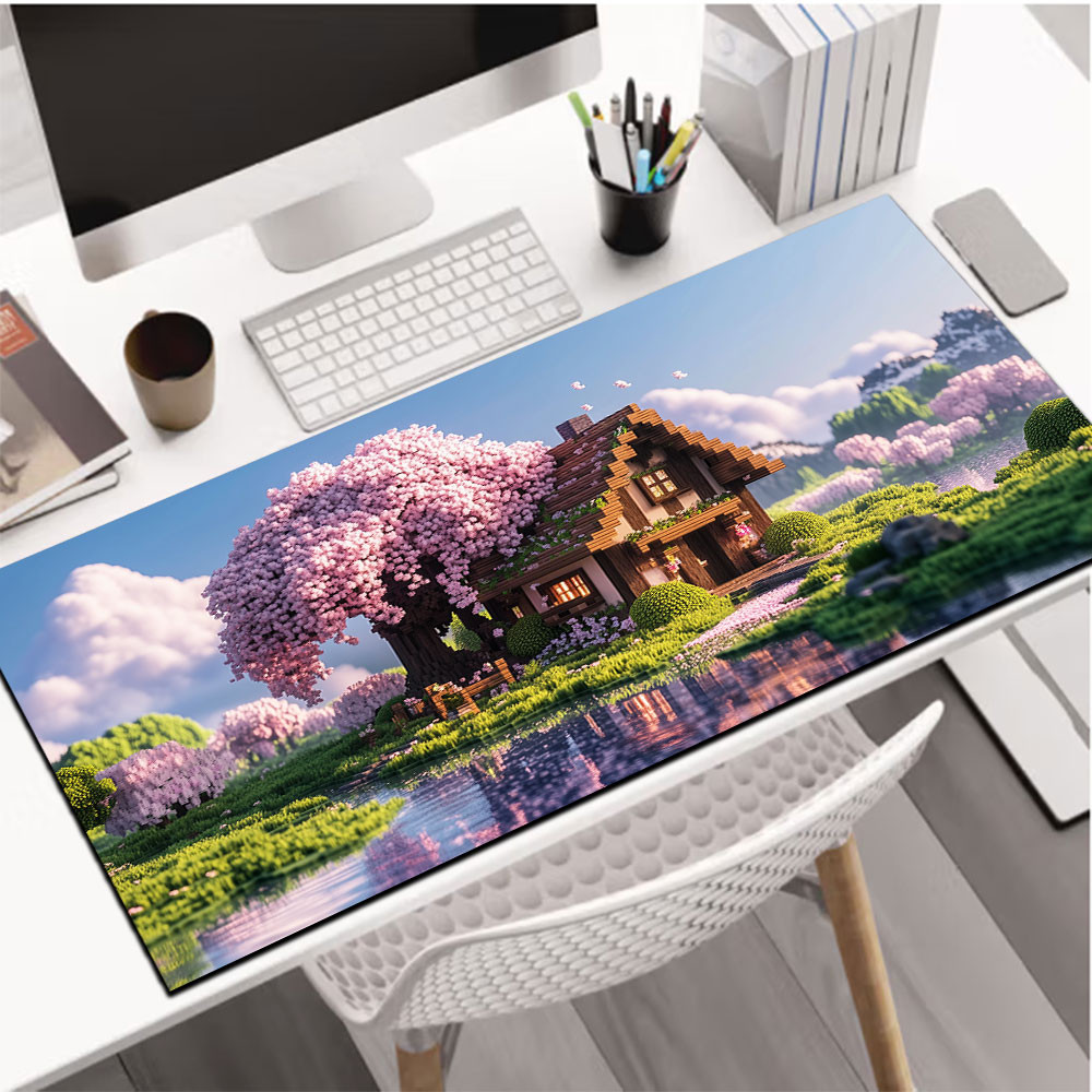 30x60CM Minecraft Rubber Mat Non-Slip Computer Mouse Pad 3MM Thicken ...