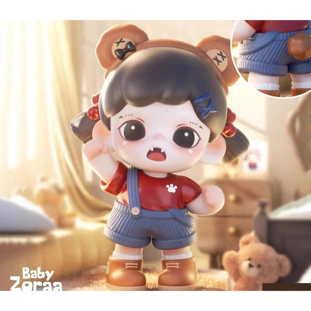 New Debut Zoraa Come On Bear Cub Big Baby Action Figure Tide Play Zoraa ...