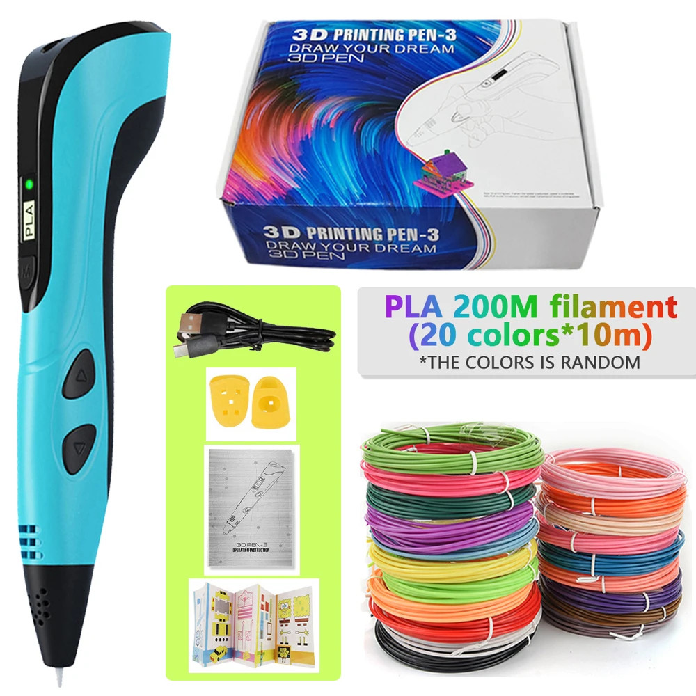 SANAGO New Premium 3D Pen Set - 3 Interchangeable Modules - Artist Series - Made In Korea