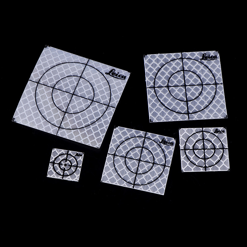 IGO 10Pcs 20 30 40 50 60mm Total Station Reflector Sheet For Total ...