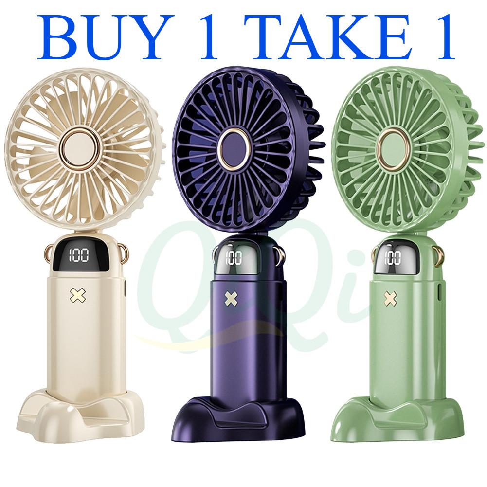 Rechargeable Mini Fan USB Mini Portable Fan Cooling Hand Fan Neck Fan ...