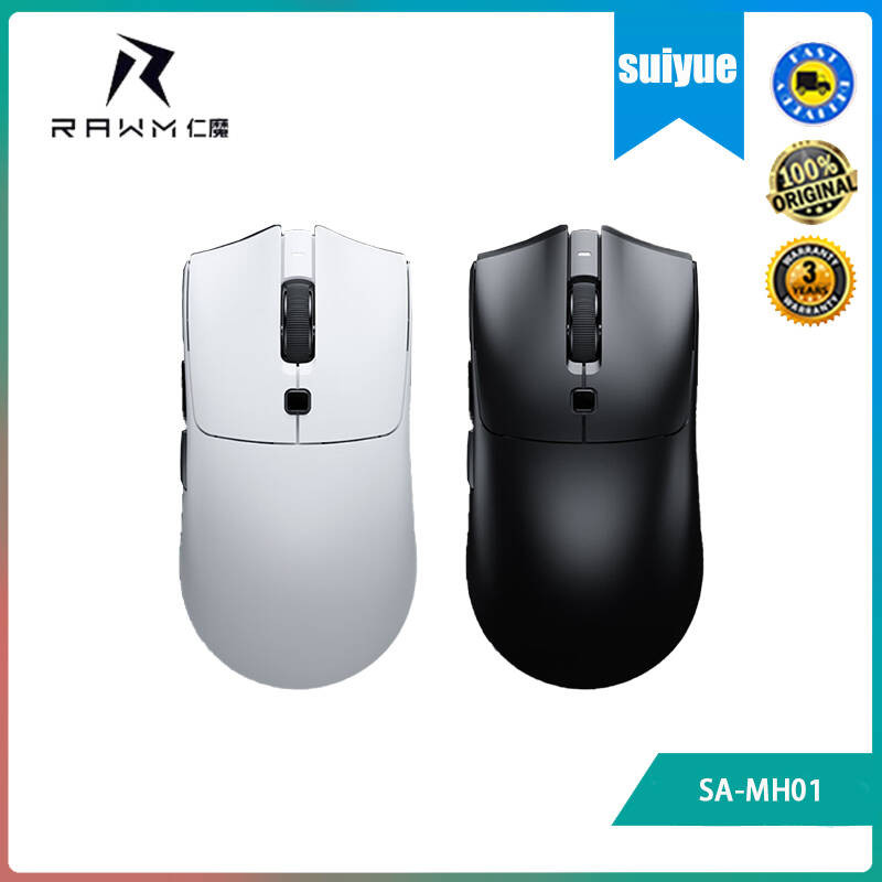 RAWM SA-MH01 three mode wireless game video game mouse, PAW3395/3950 ...