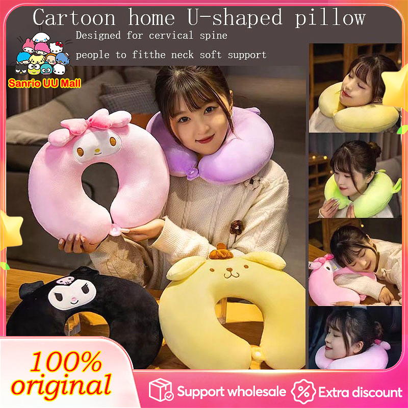 Sanrio Kuromi Applique Neck Pillow main image 1