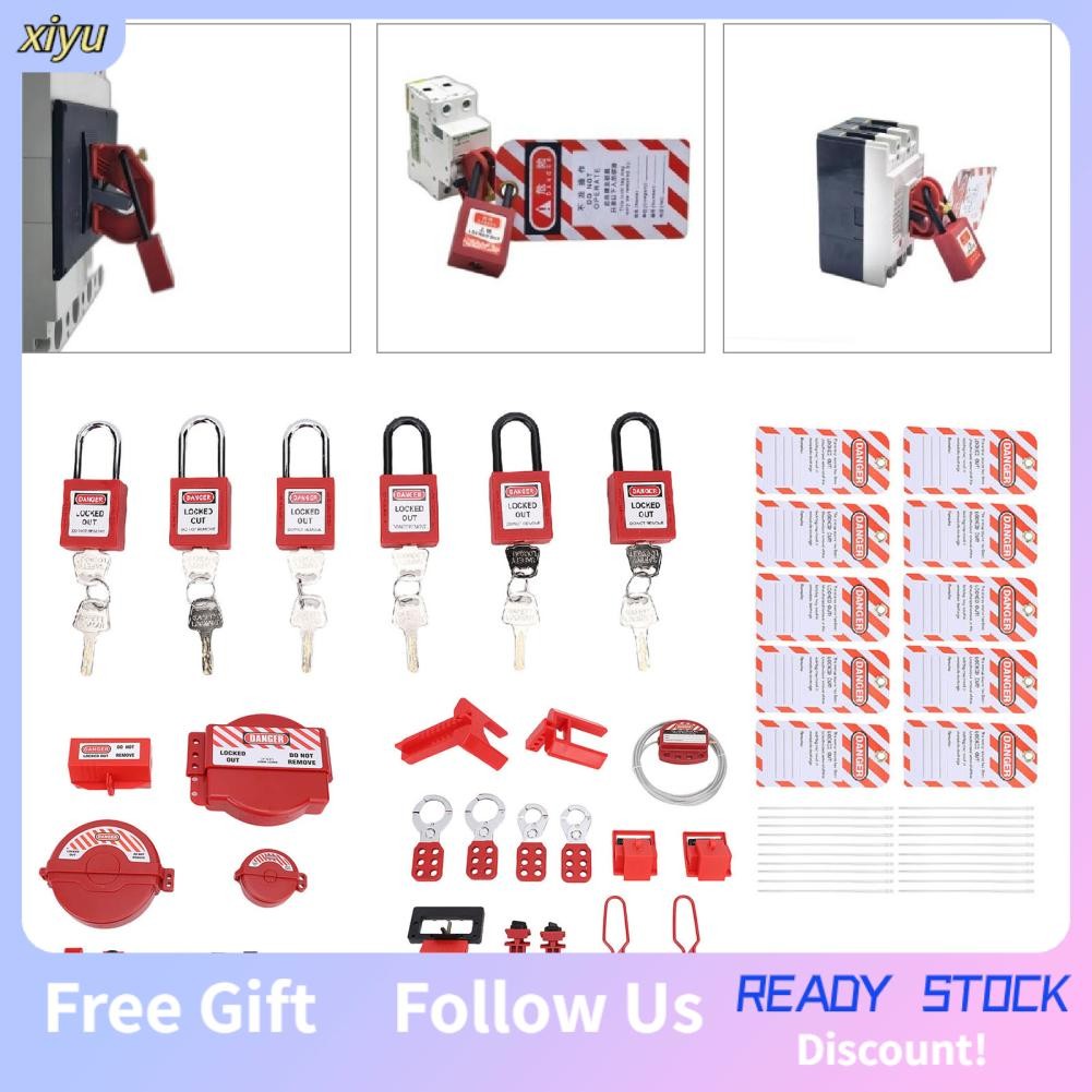 Electrical Circuit Breaker Lockout Tagout Kit Safty Padlock - View #3