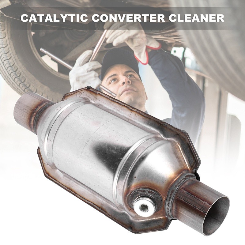 Inlet/Outlet Universal Catalytic Converter with O2 Port Heat Shield ...