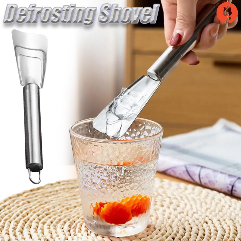 Refrigerator Deicer Shovel Kitchen Defrosting Stainless Steel Freezer ...