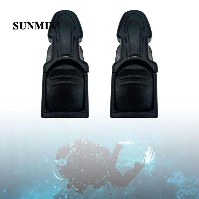[ 2 Pieces Diving Fin Strap Buckles Universal Swimming Fin Flippers ...