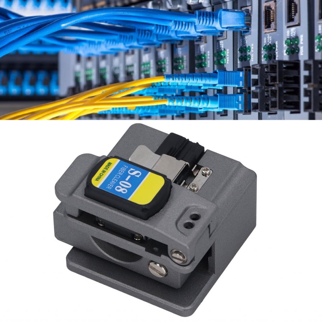 Fiber Optic Cleaver 16 Cutting Points 125μm 0.6° Angle Cutter Tool ...