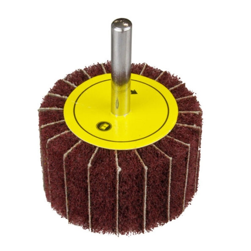 SUPER| 50mm Non-Woven Fleece Sanding Mop Lamellar Loop Fan Belt ...