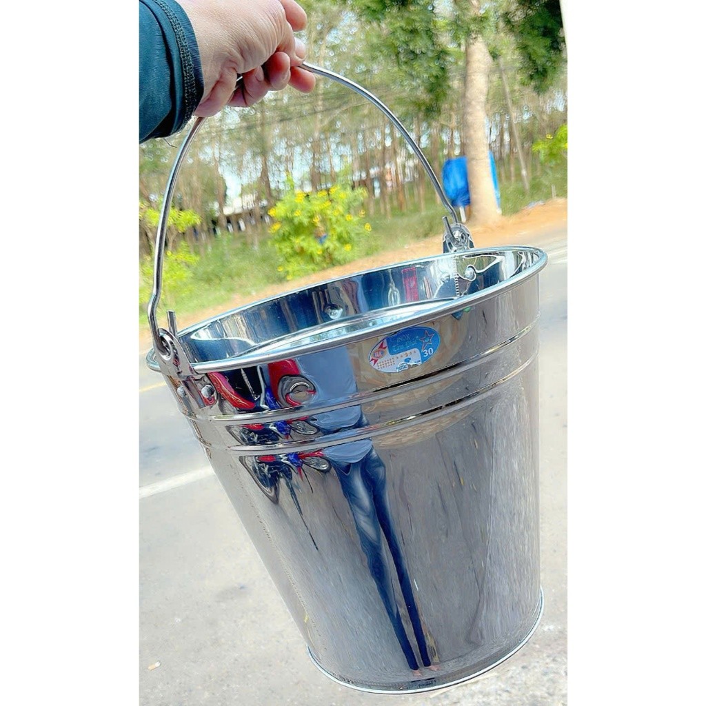 M1 ICE BUCKET WITH Stainless Steel Handle, Stainless Steel Ice Bucket ...