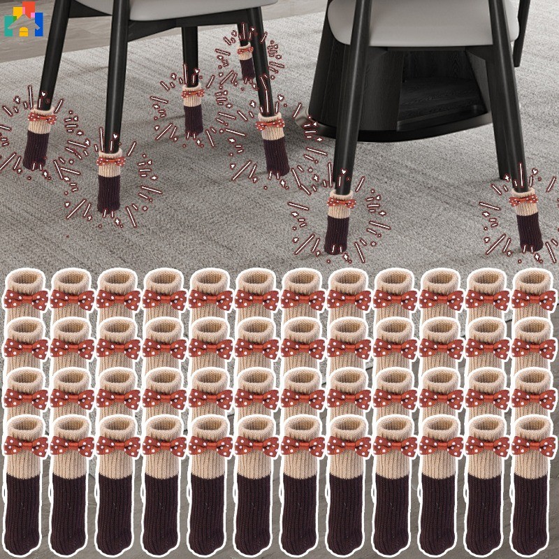 Vaguelly 24-Pack Adjustable Furniture Leg Levelers – Non-Slip Table Chair Feet Pads, Iron+Plastic, Protects Floors From Scratches