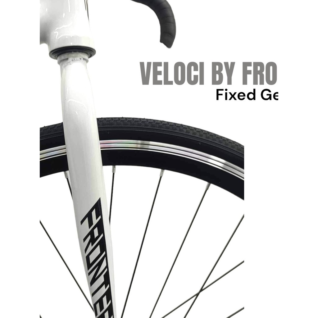 FRONTERA VELOCI PRO FIXED GEAR (FIXIE) BIKE/FRAME 700C FULL ALLOY 6061 ...