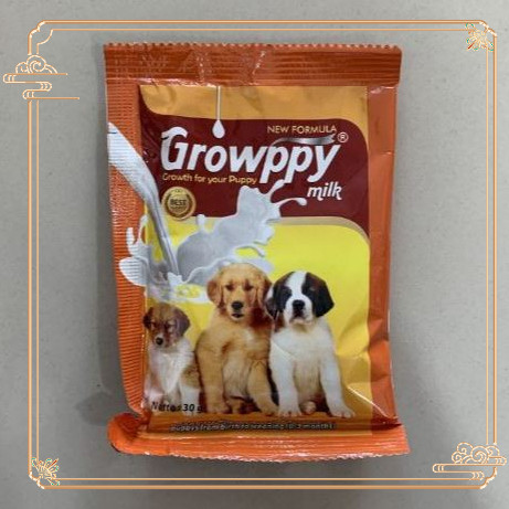 Dog GROWPPY 1 SACHET - DOG Milk Baby DOG Milk 30gr puppy 30 gr DOG Milk ...
