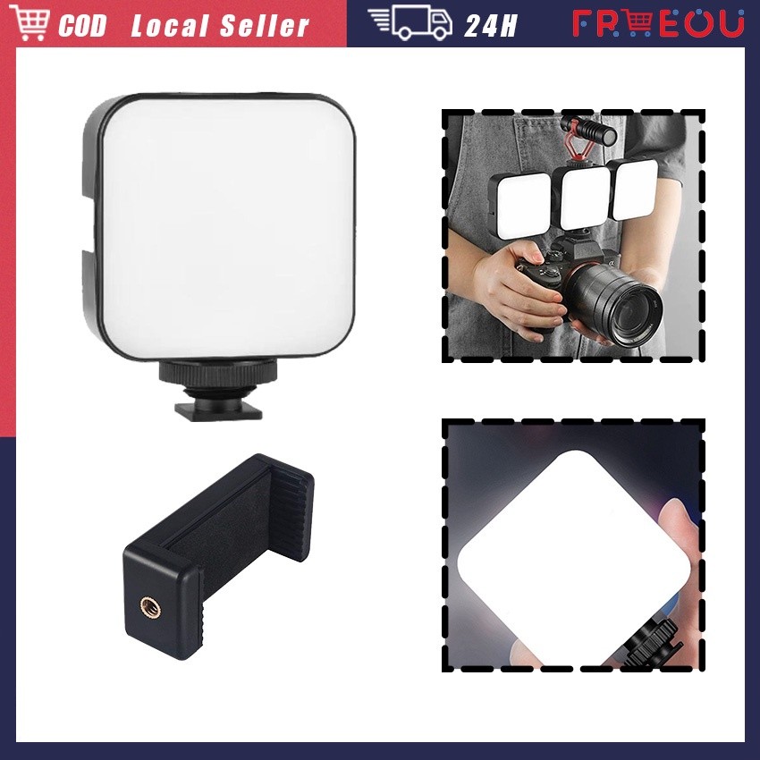 Portable Mini 10Levels Fill LED Video Light with Cold Shoe Mount ...