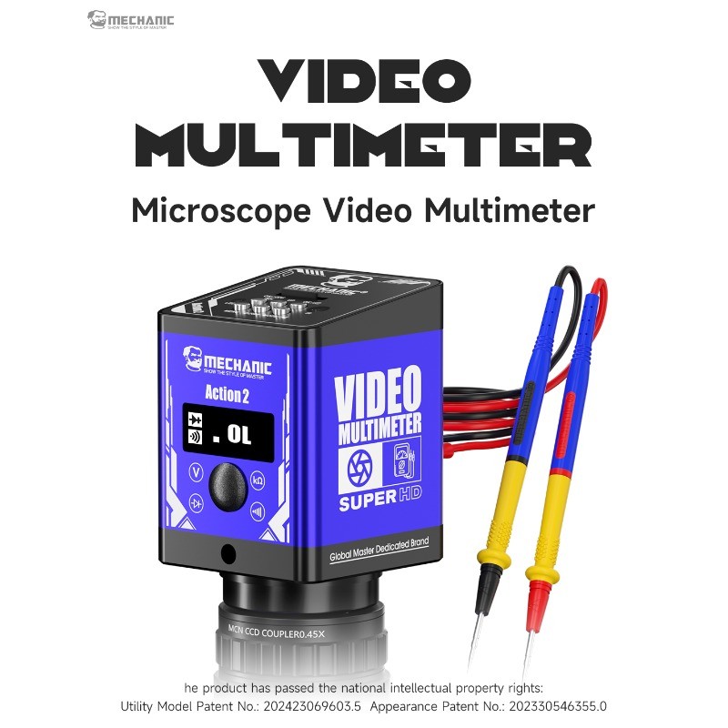 MECHANIC Action2 Video Multimeter 12.4 Million Pixels 1/2.3 IMX117 ...