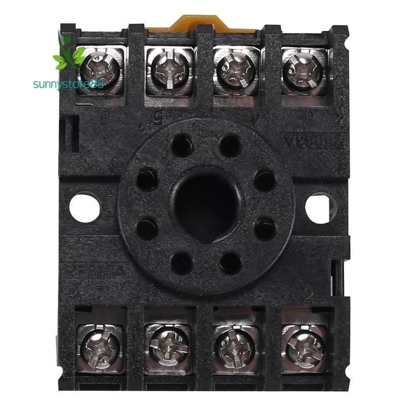 New 8 Round Pin 8-Pin PF083A Relay Base Socket | Shopee Philippines