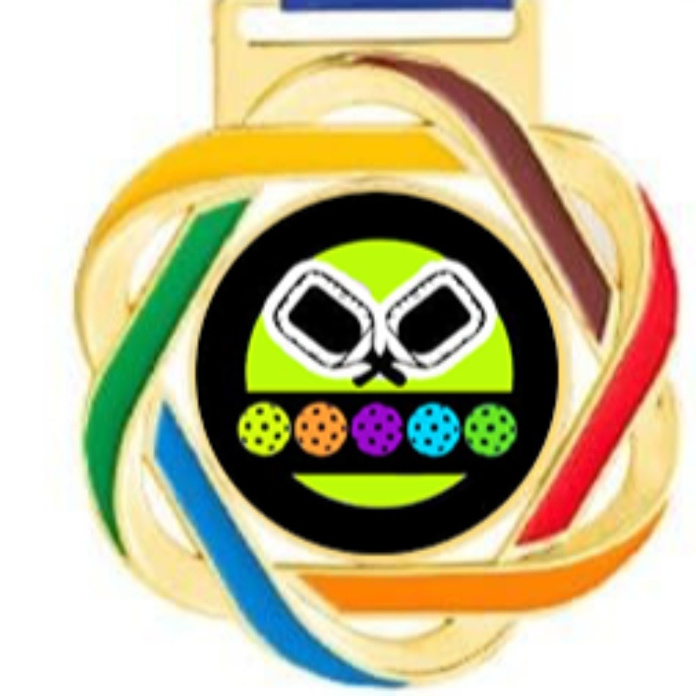 10 To 50 PCS 70Mm Personalized Medal Pickleball Winner Award Medal For ...