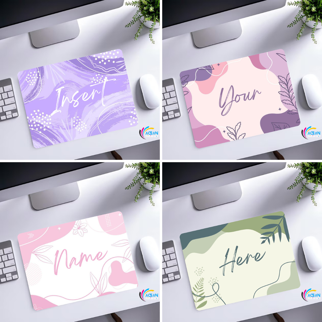Insert Name - Colored Mousepad - 18x22cm - 3mm Rubber | Gift Idea ...