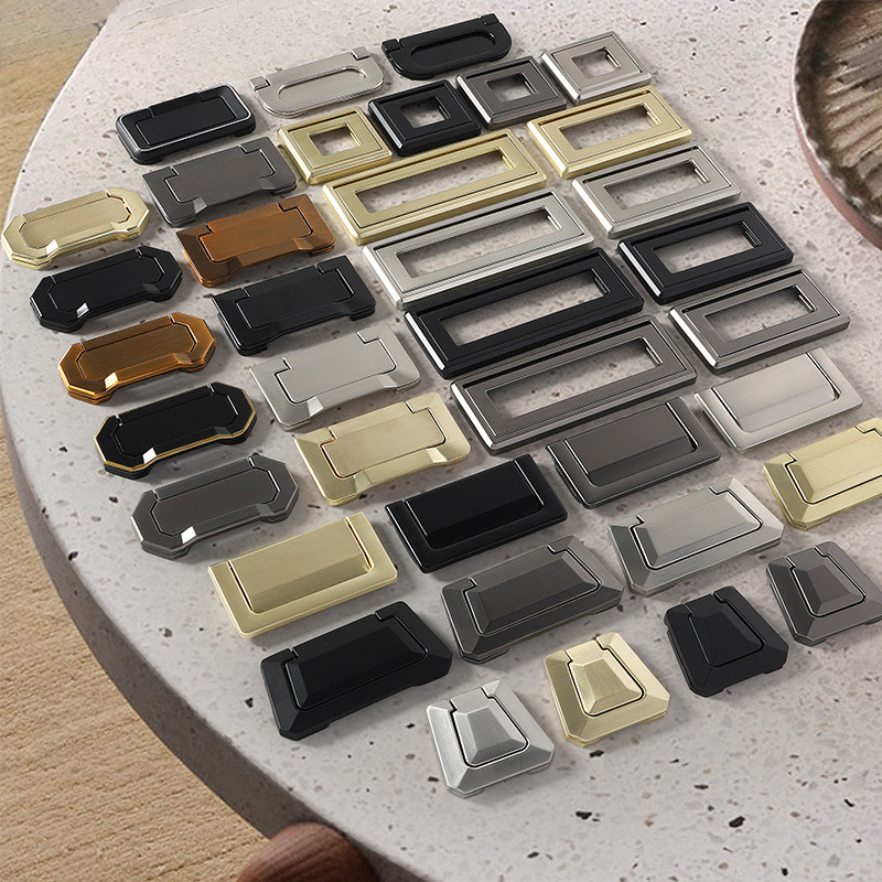 Simple Sliding Door Handle Concealed Drawer Handle Surface-Mounting ...