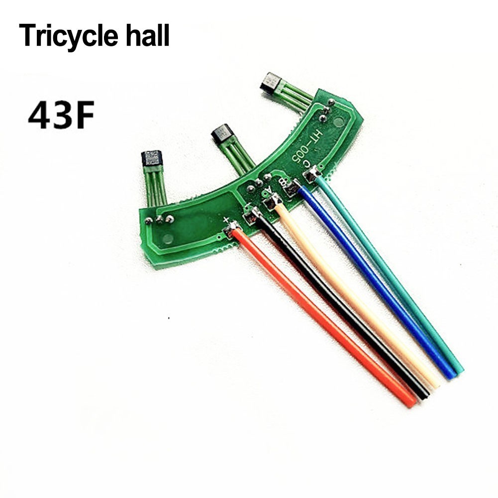 DEAL| Ebike Hall Sensor with cable 120° 43F PCB Cable for Tricycle ...