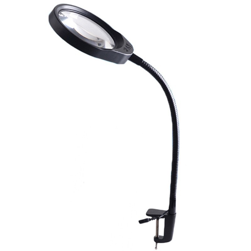 【For Reading Repairing Embroidering Inspection Desktop Magnifier 10X ...